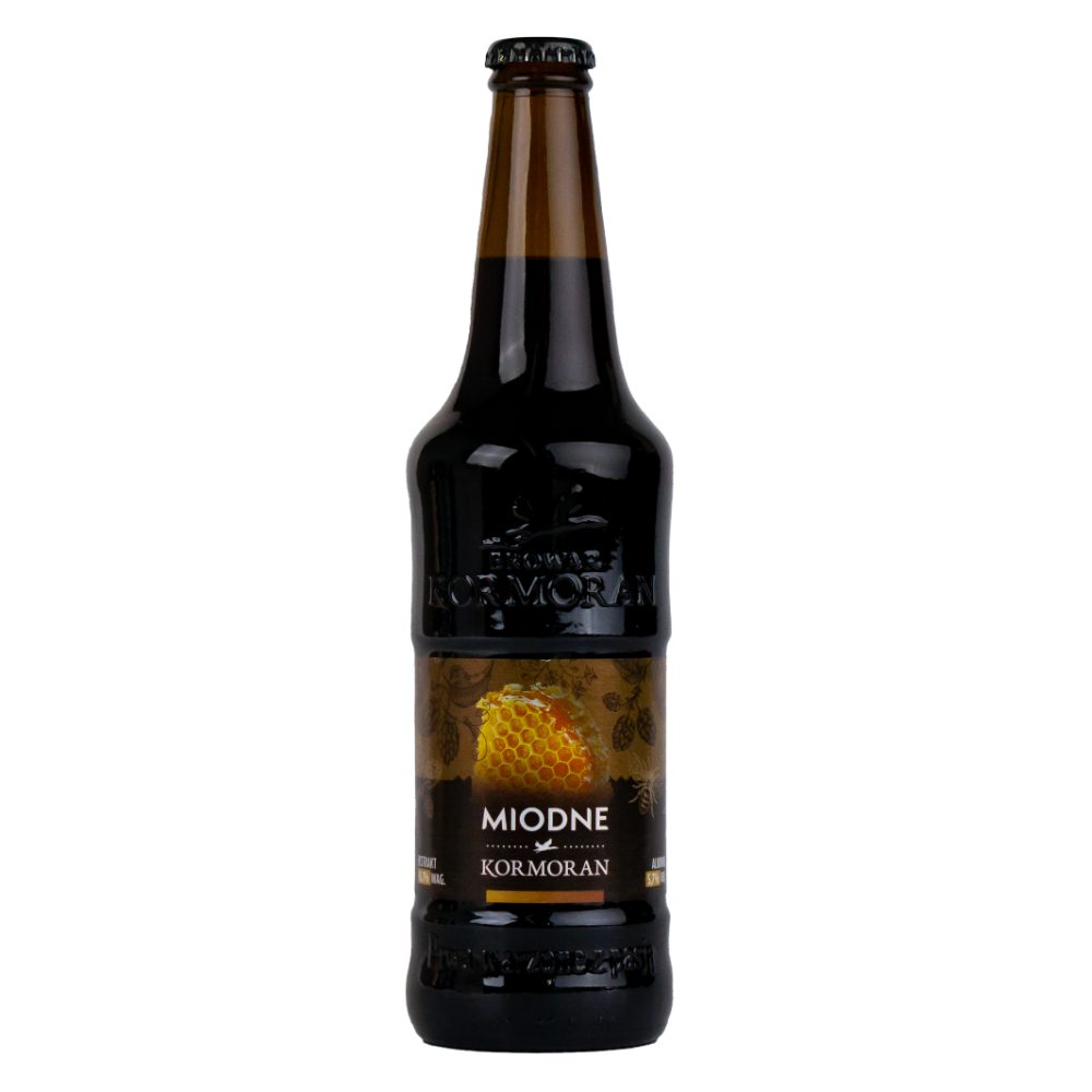 Piwo Kormoran Miodne 5,7% 500 ml