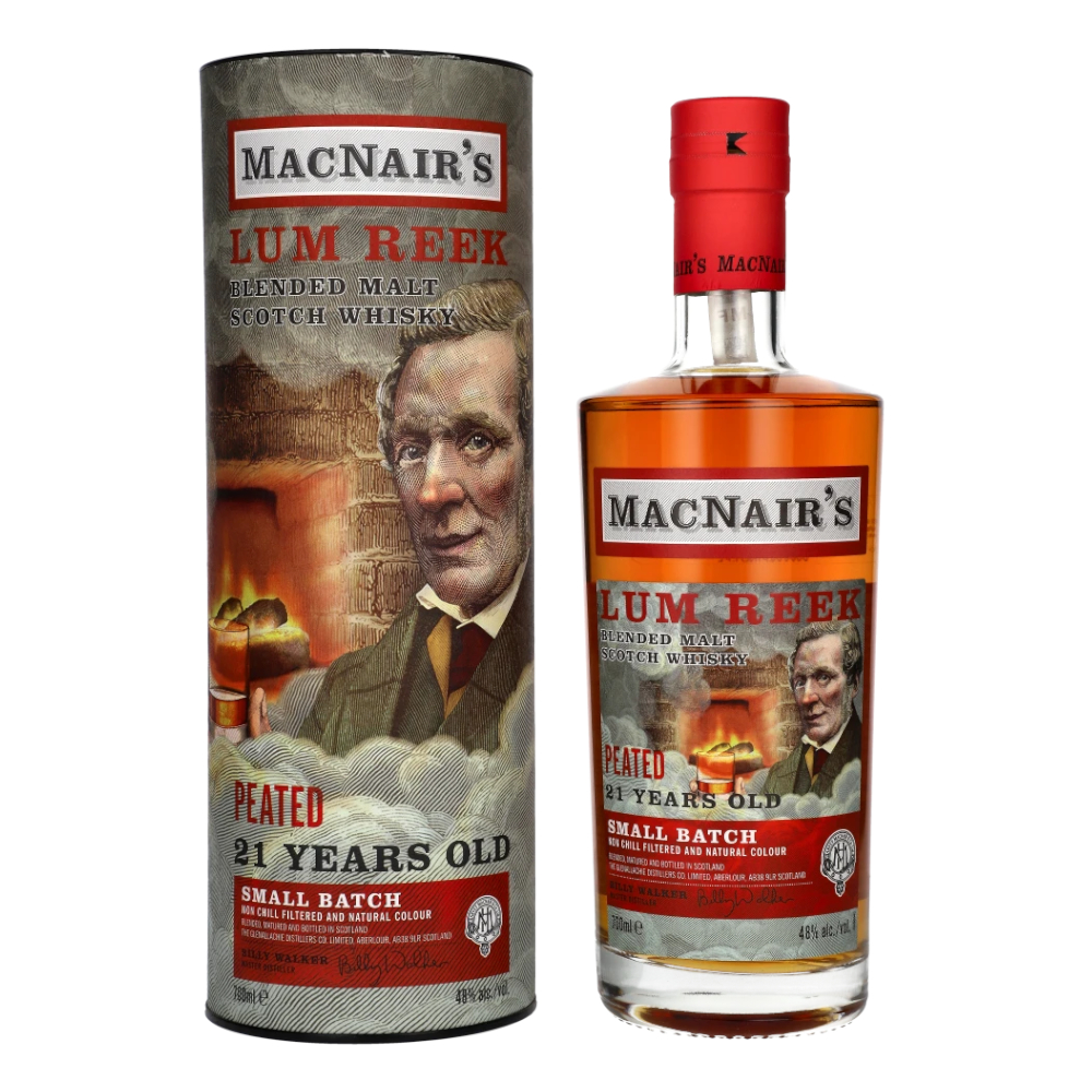 Whisky Macnair's Lum Reek Peat 21 YO 48% 700 ml Tuba