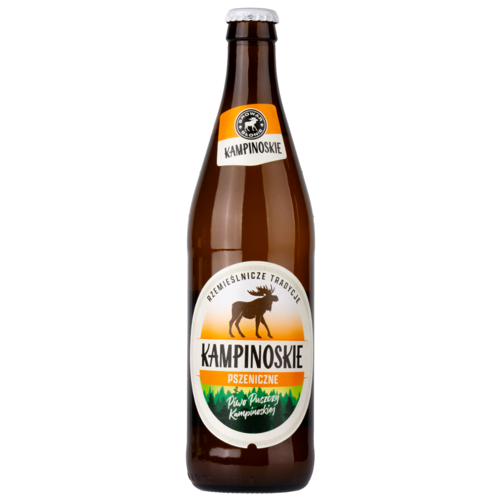 Piwo Błonie Kampinoskie Pszeniczne 5,2% 500 ml