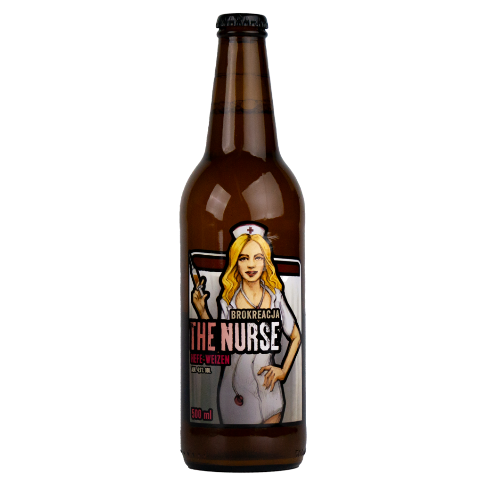 Piwo Brokreacja The Nurse 4,9% 500 ml