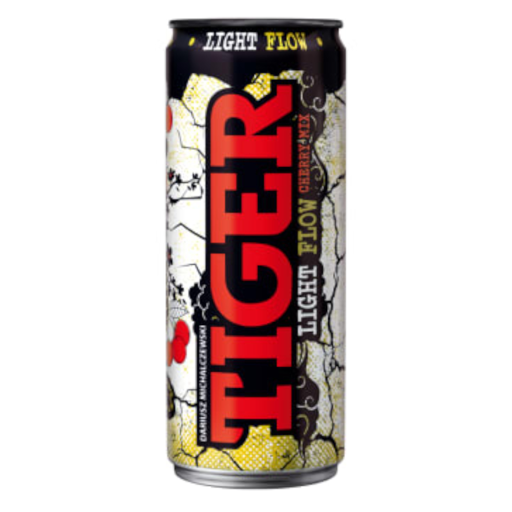 Napój energetyczny TIGER Light cherry mix 330 ml