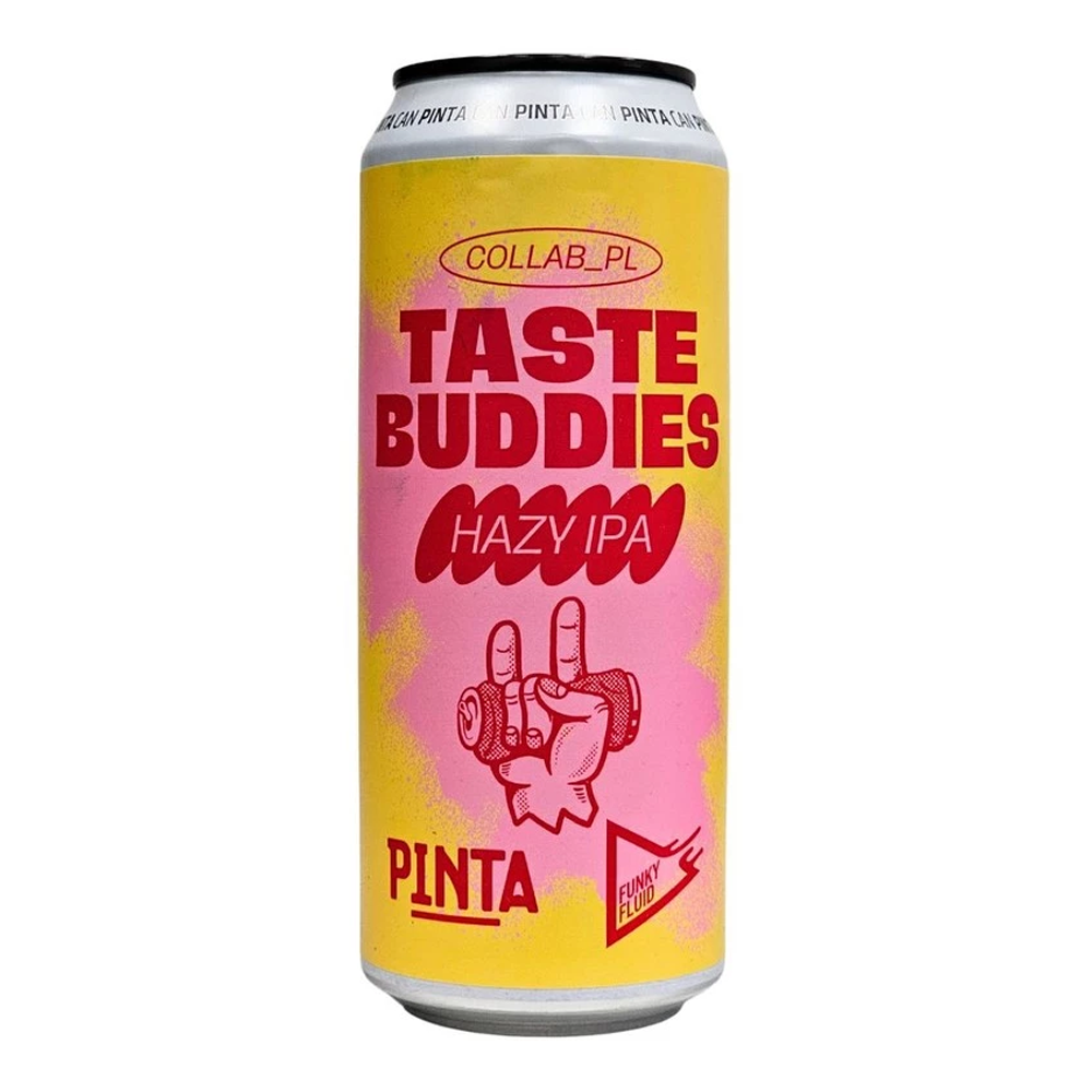 Piwo Pinta Collab_pl - Taste Buddies / Funky Fluid 16,5° 6,5% 500 ml puszka
