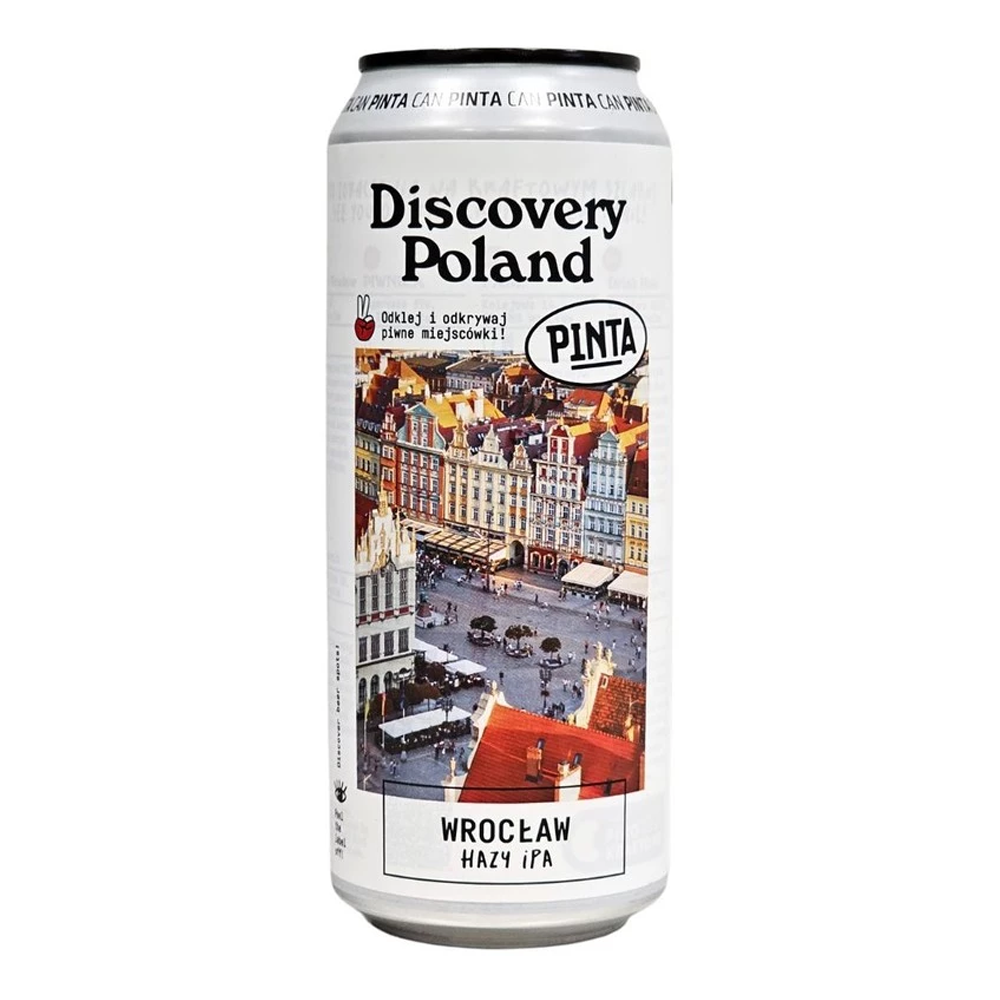 Piwo Pinta Discovery Poland - Wrocław 16,5° 7% 500 ml puszka