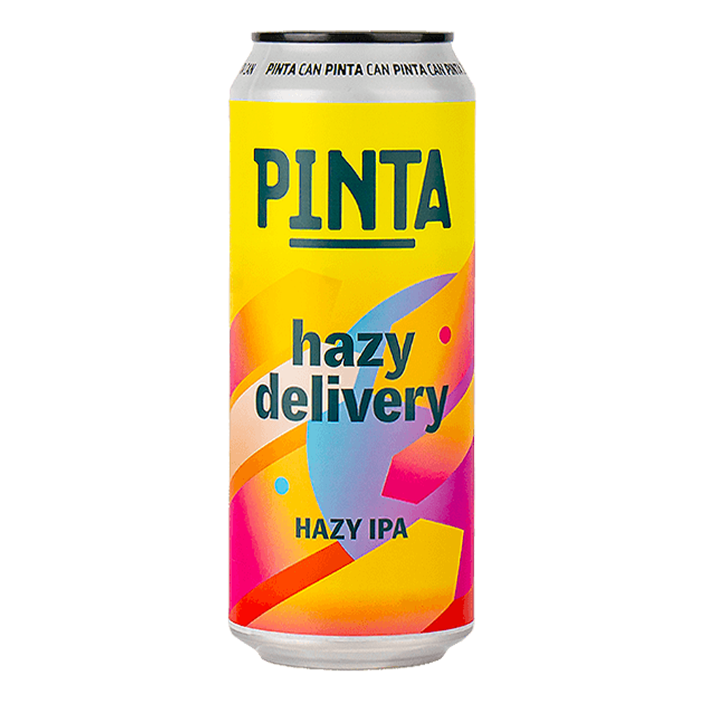 Piwo Pinta Hazy Delivery 15,0° 6% 500 ml Puszka