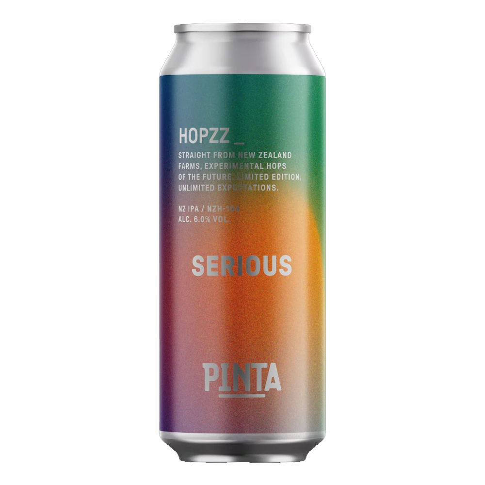 Piwo Pinta Hopzz_ Serious 15,0° 6% 500 ml puszka