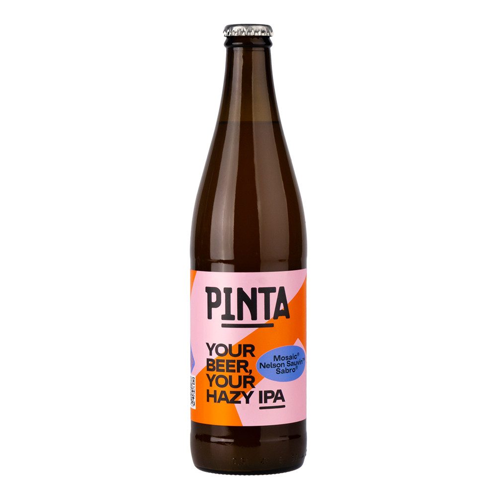 Piwo Pinta Your Beer, Your Hazy Ipa Mosaic & Nelson Sauvin & Sabro 6% 500 ml