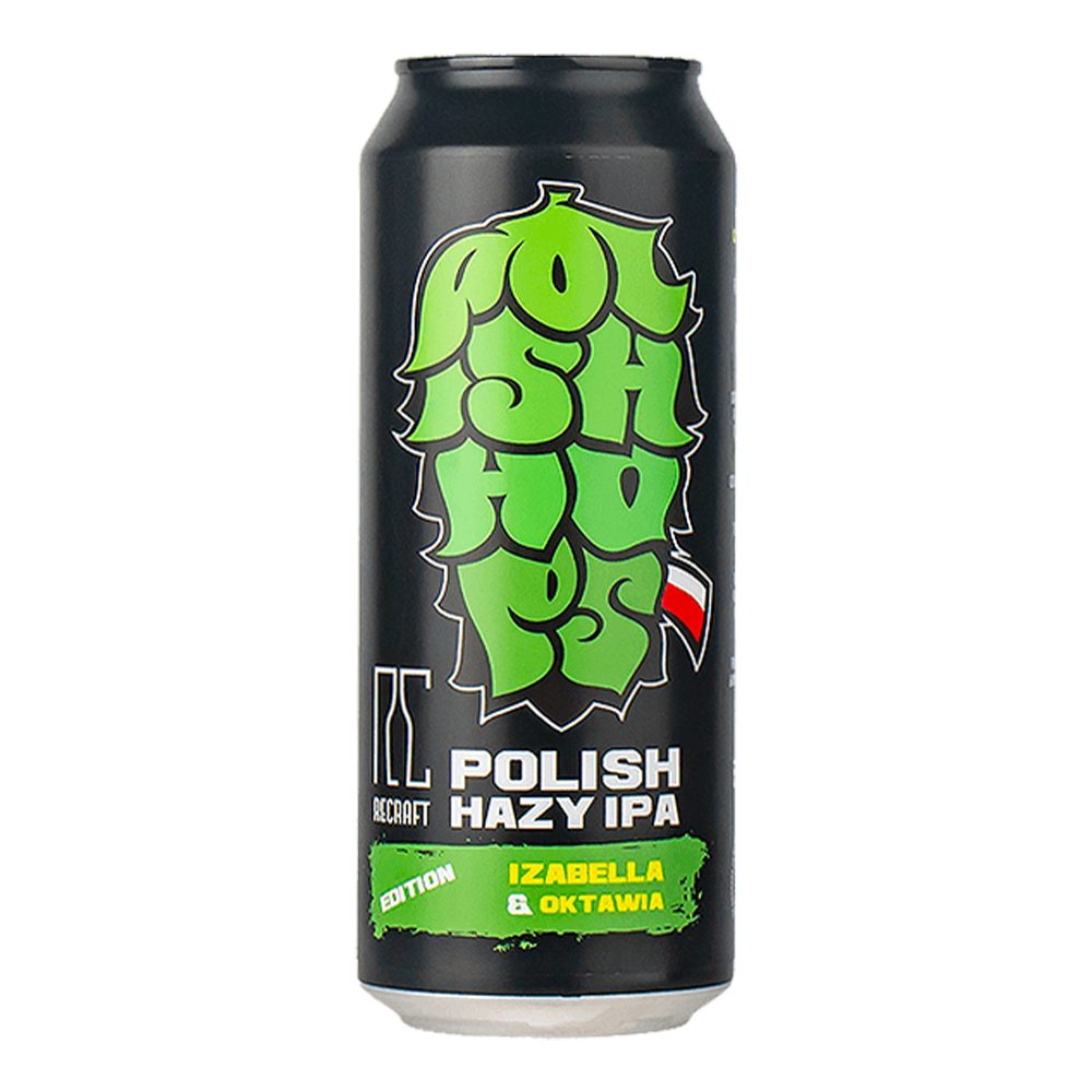Piwo Recraft Polish Hazy Ipa Izabela & Octawia 5,4% 500 ml puszka