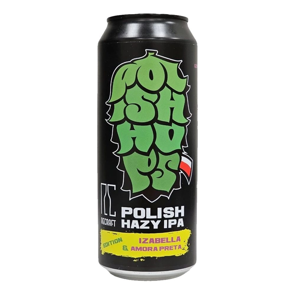 Piwo Recraft Polish Hazy Ipa Izabela & Amora Preta 5,4% 500 ml puszka