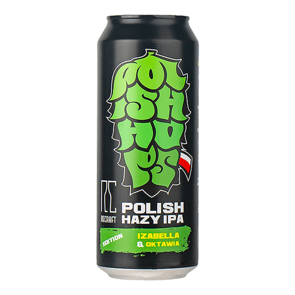 Piwo Recraft Polish Hazy Ipa Izabela & Octawia 5,4% 500 ml puszka