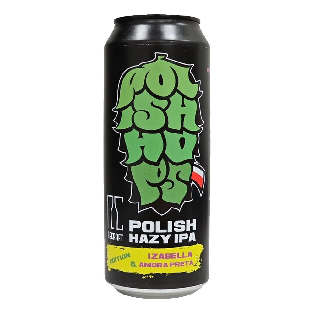Piwo Recraft Polish Hazy Ipa Izabela & Amora Preta 5,4% 500 ml puszka