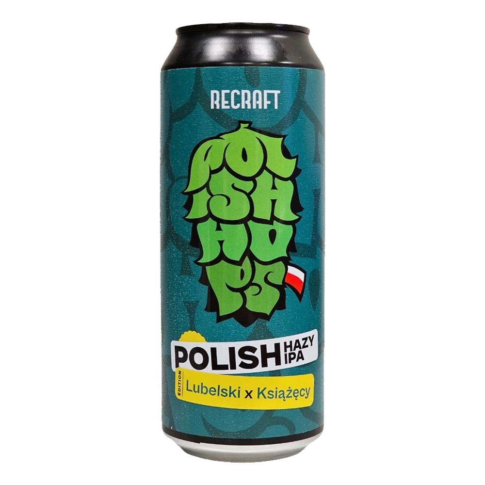 Piwo Recraft Polish Hazy Ipa Lubelski & Książęcy 5,4% 500 ml Puszka