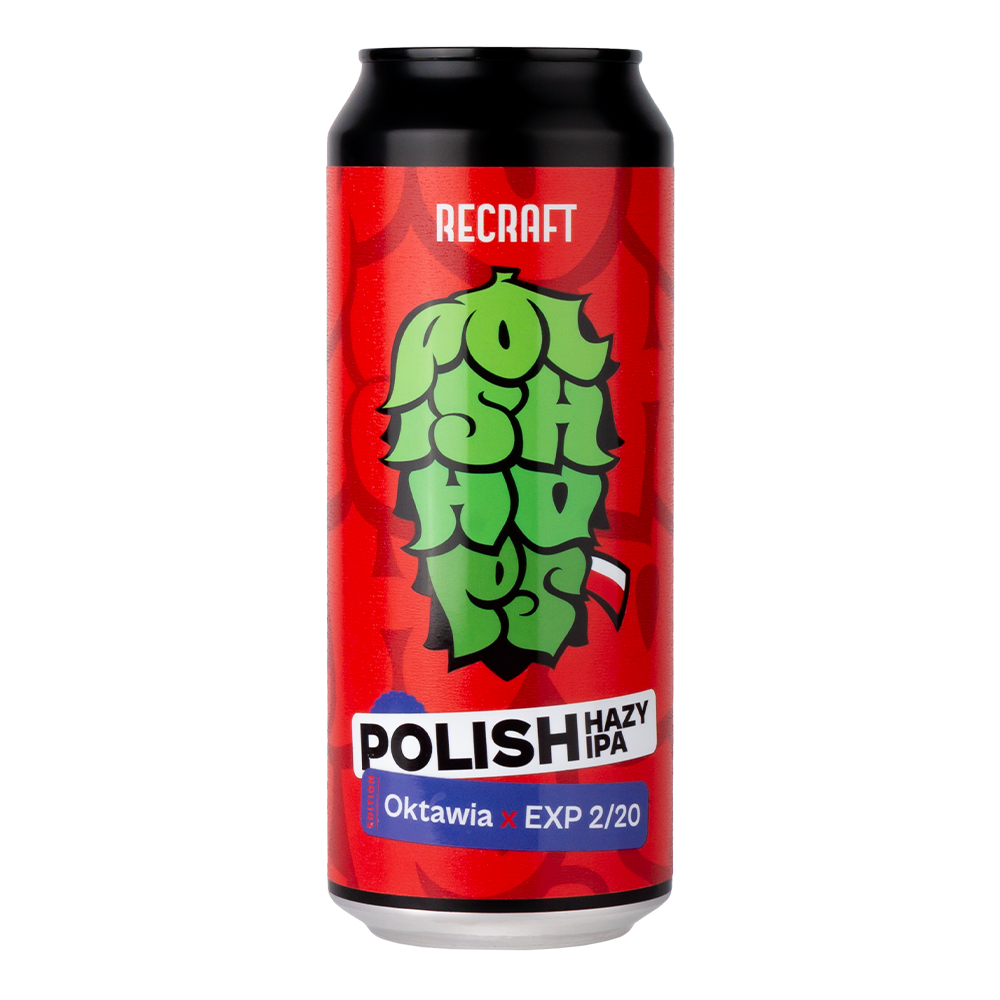 Piwo Recraft Polish Hazy Ipa Oktawia & Exp 2 20 5,4% 500 ml puszka