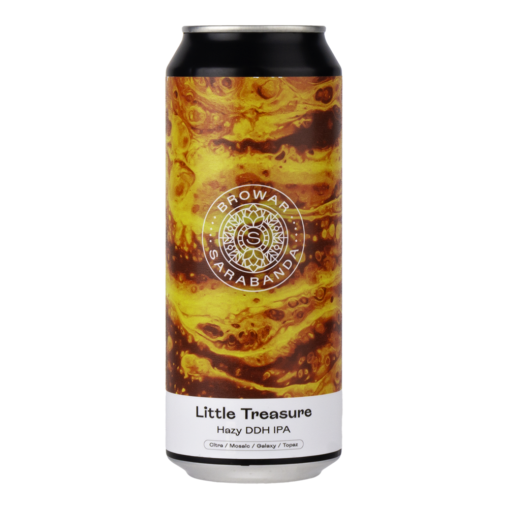 Piwo Sarabanda Little Treasure 6,2% 500 ml puszka