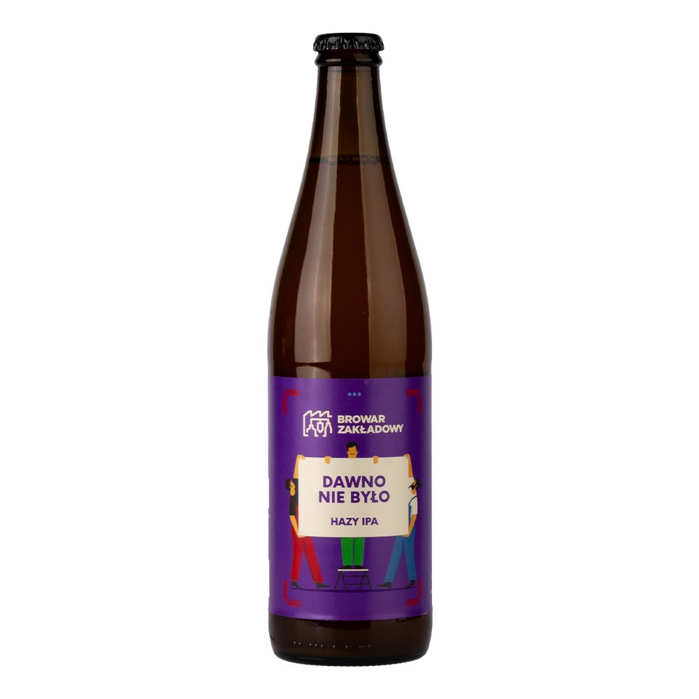 Piwo Zakładowy Dawno Nie Było 6% 500 ml
