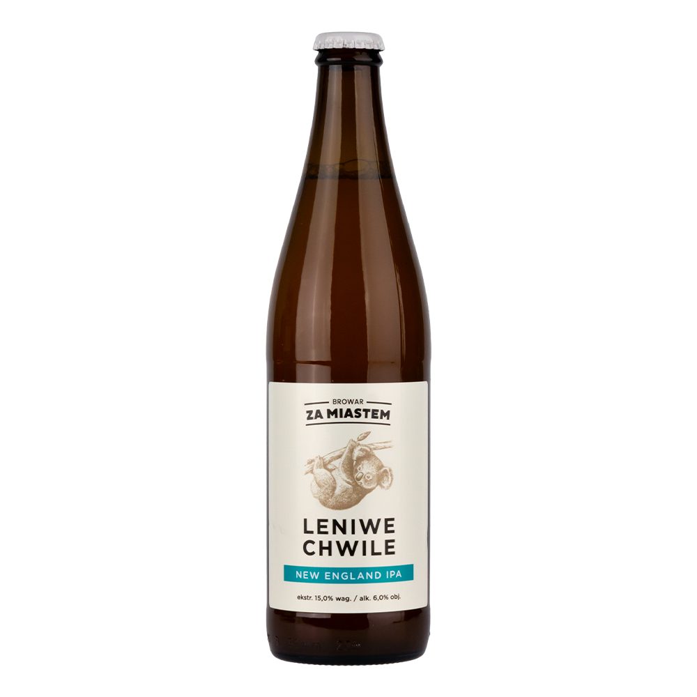 Piwo Za Miastem Leniwe Chwile NEIPA 6% 500 ml