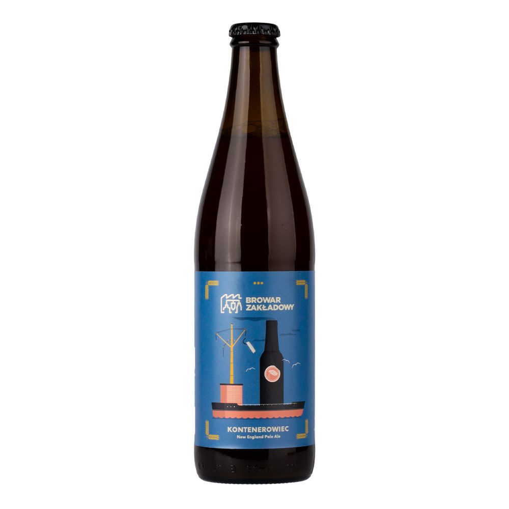 Piwo Zakładowy Kontenerowiec 5% 500 ml