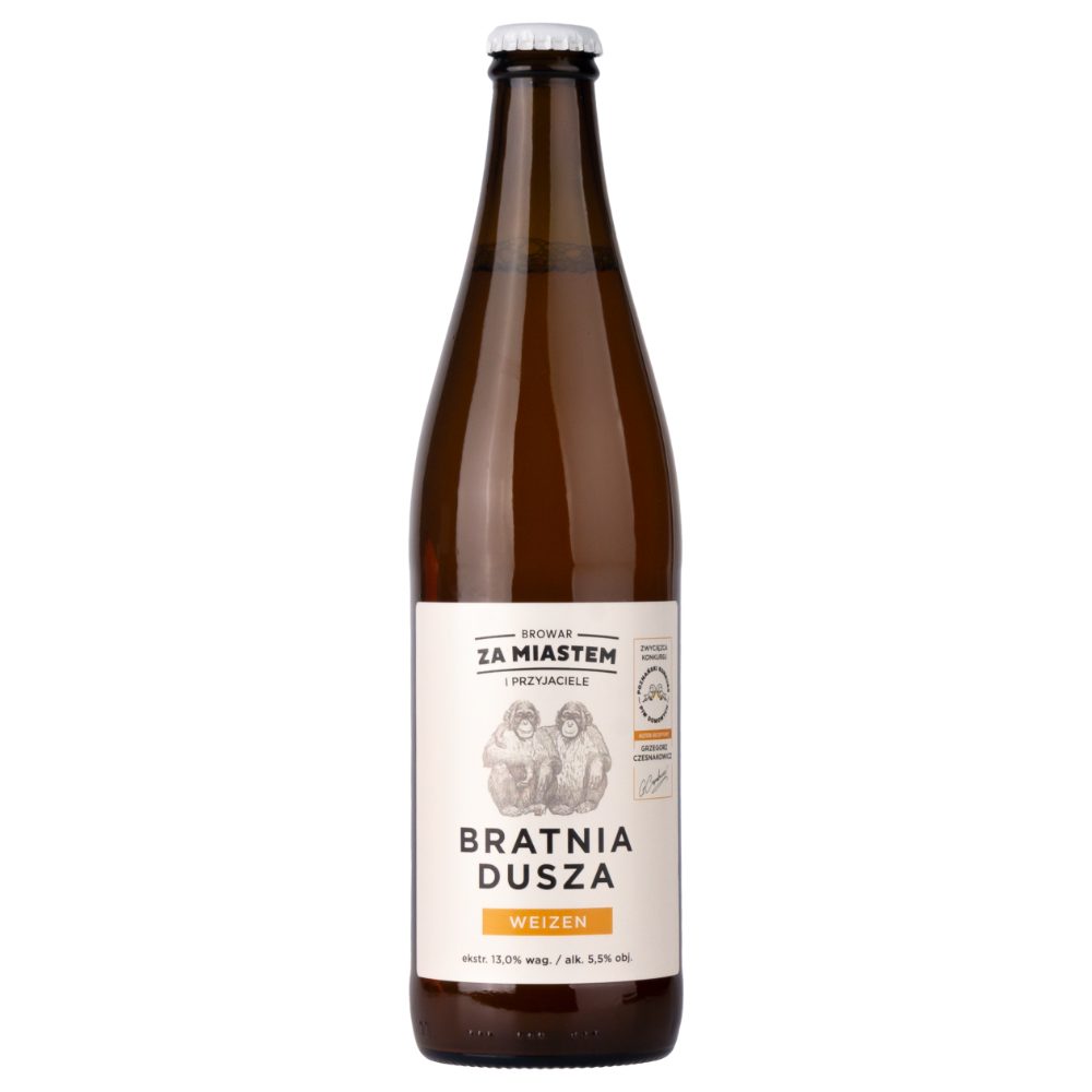 Piwo Za Miastem Bratnia Dusza 5,5% 500 ml