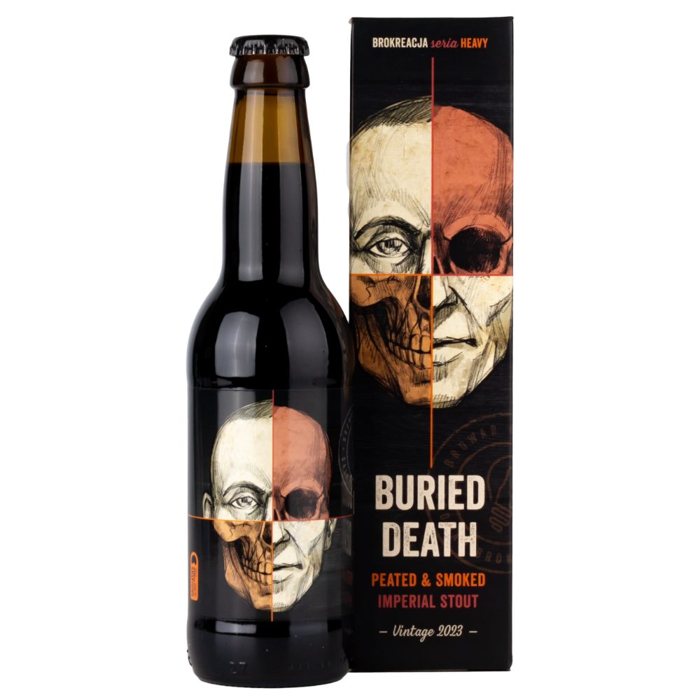 Piwo Brokreacja Buried Death 10,3% 330 ml