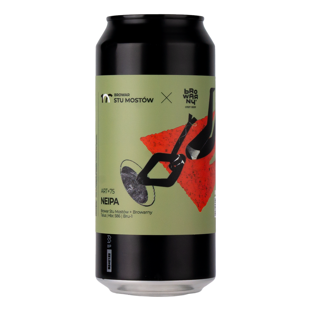 Piwo Stu Mostów Art+75 6% 440 ml puszka