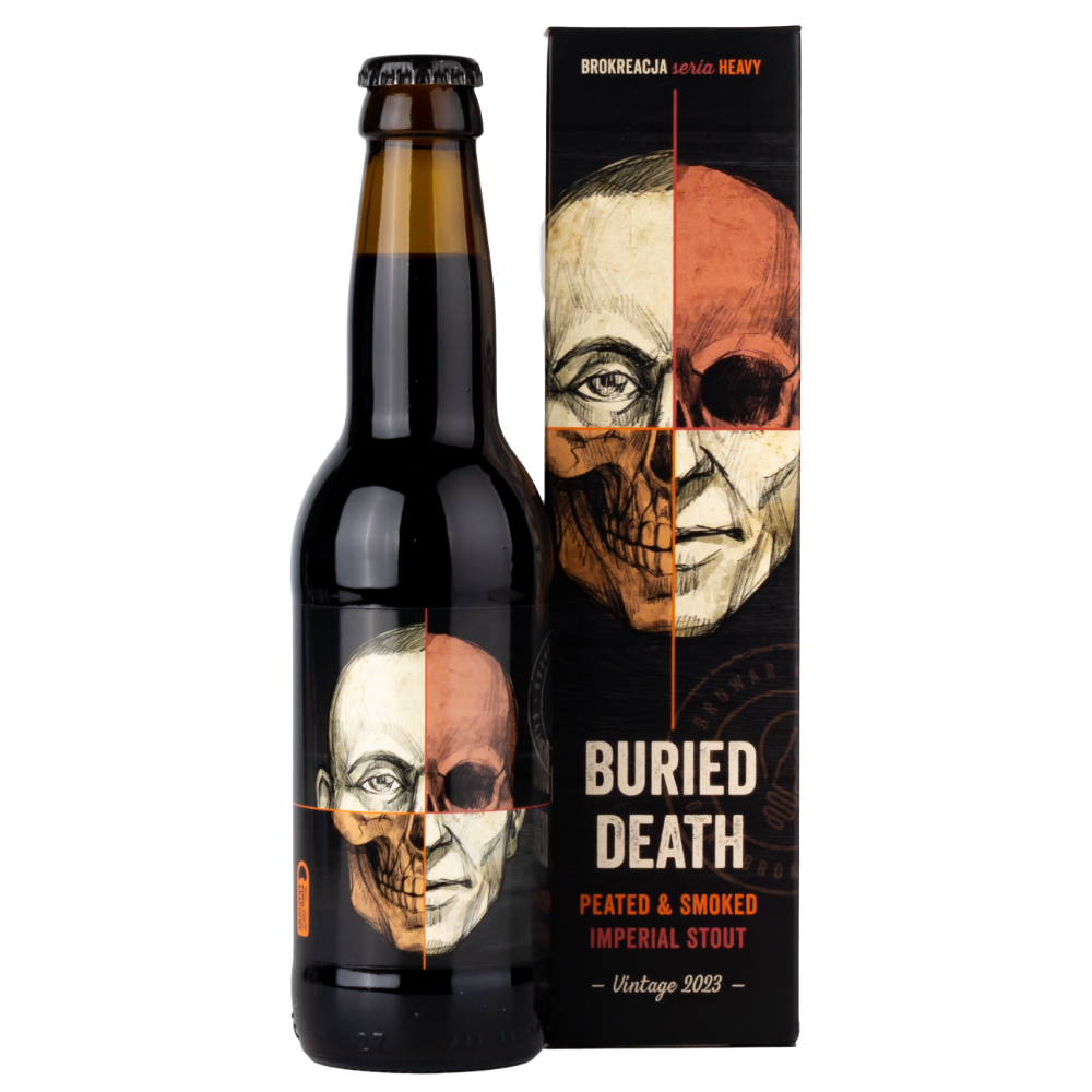 Piwo Brokreacja Buried Death 10,3% 330 ml