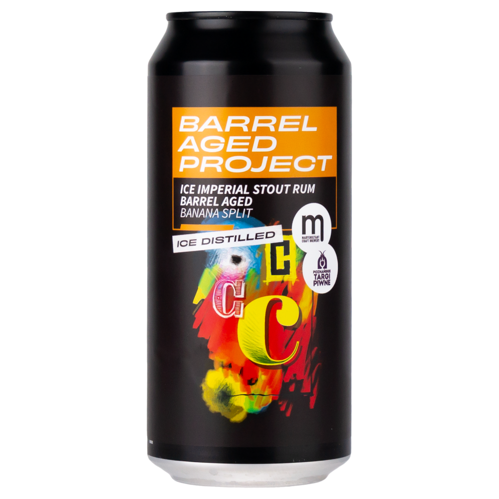 Piwo Maryensztadt Barrel Aged Project – Ice Imperial Stout Rum Barrel Aged Banana Split 15,5% 440 ml Puszka