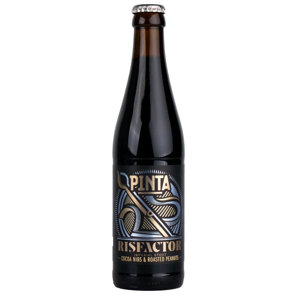 Piwo Pinta Risfactor Cocoa Nibs and Roasted Peanuts 30,0° 10% 330 ml