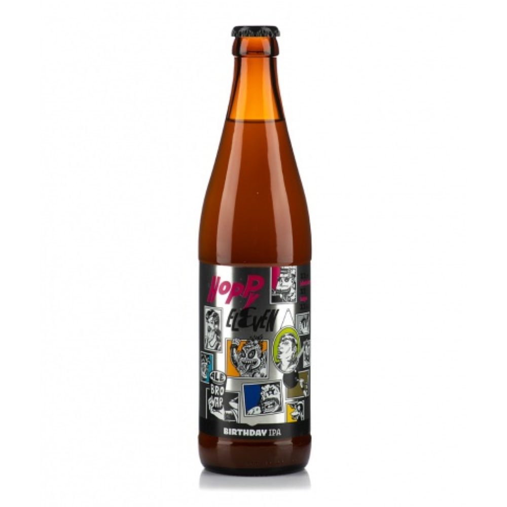Piwo AleBrowar Hoppy Eleven 5% 500 ml