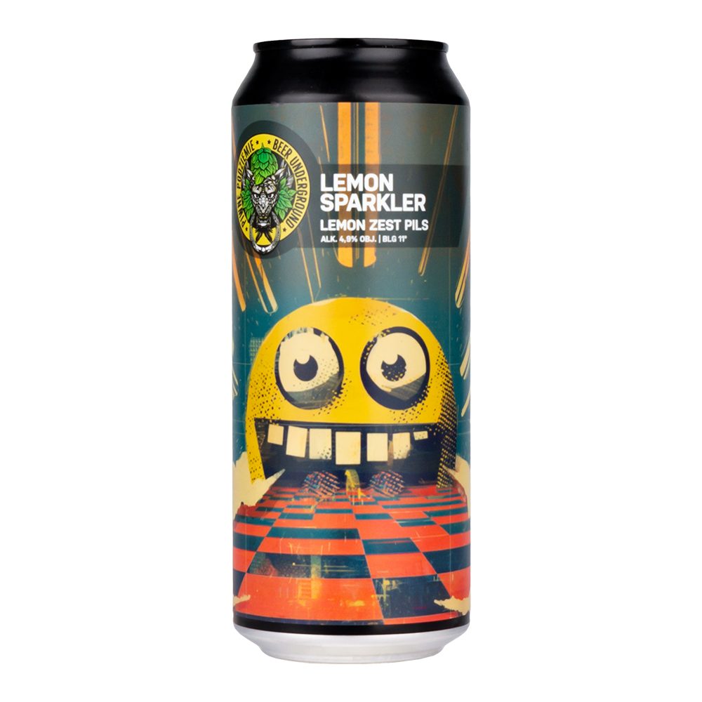 Piwo Piwne Podziemie Lemon Sparkler 4,9% 500 ml Puszka