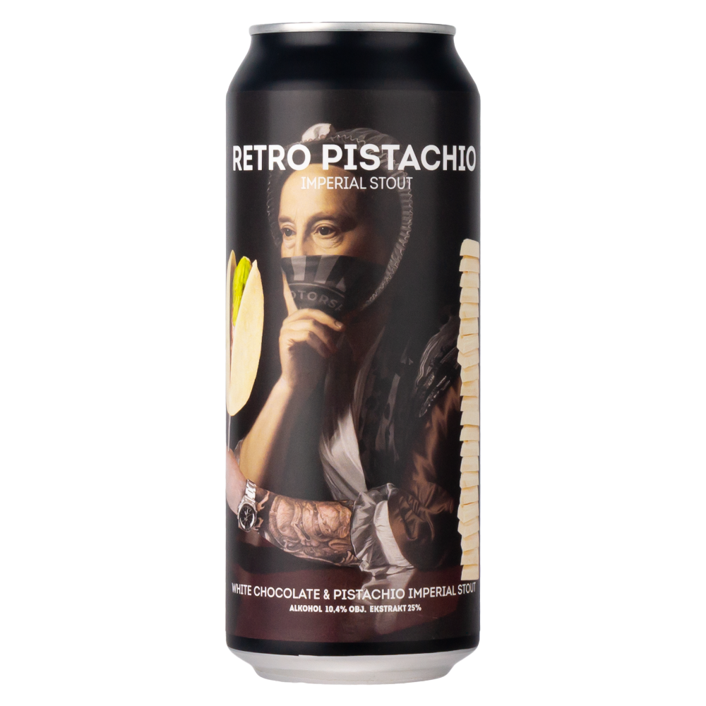 Piwo Moczybroda Retro Pistachio 10,4% 500 ml Puszka