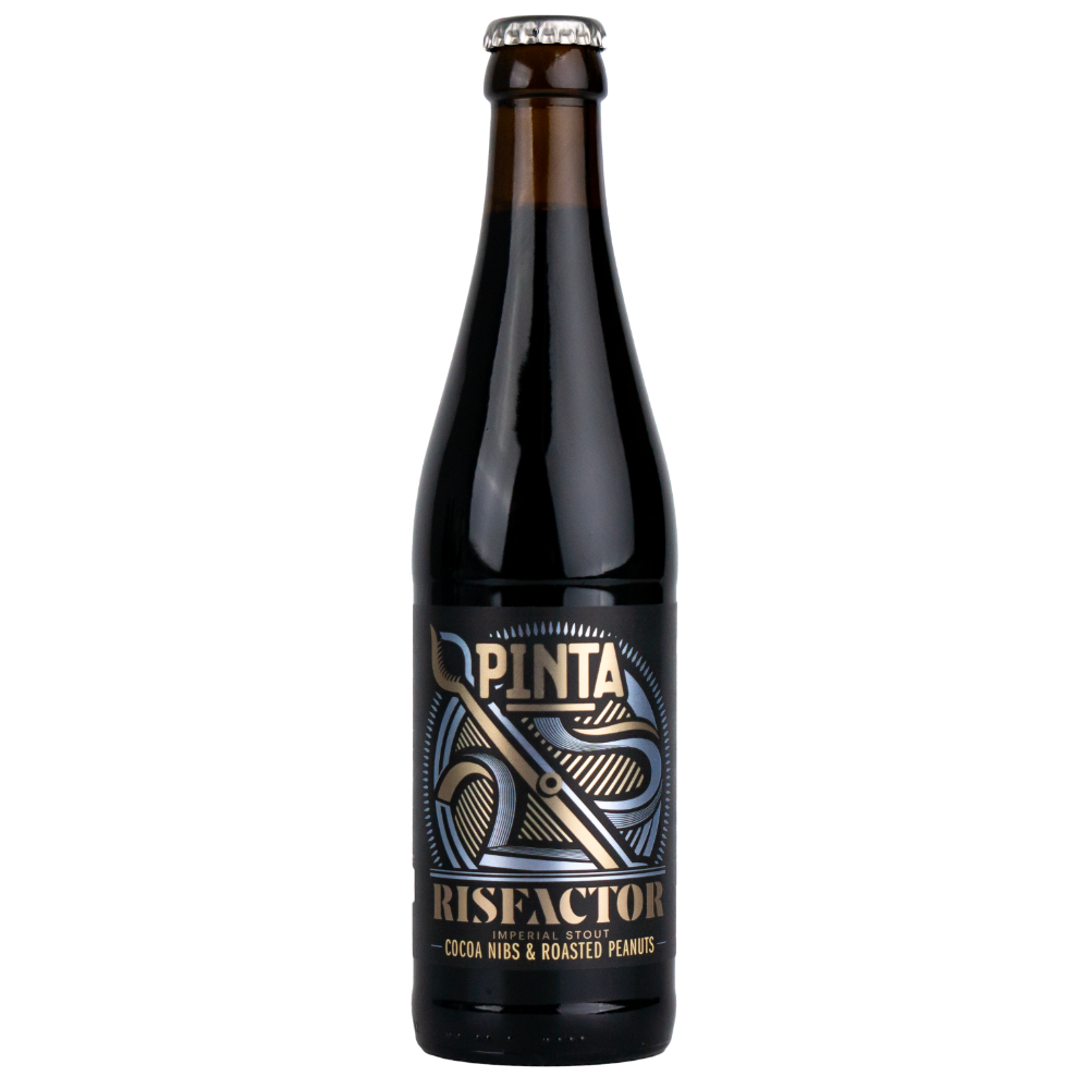 Piwo Pinta Risfactor Cocoa Nibs and Roasted Peanuts 30,0° 10% 330 ml