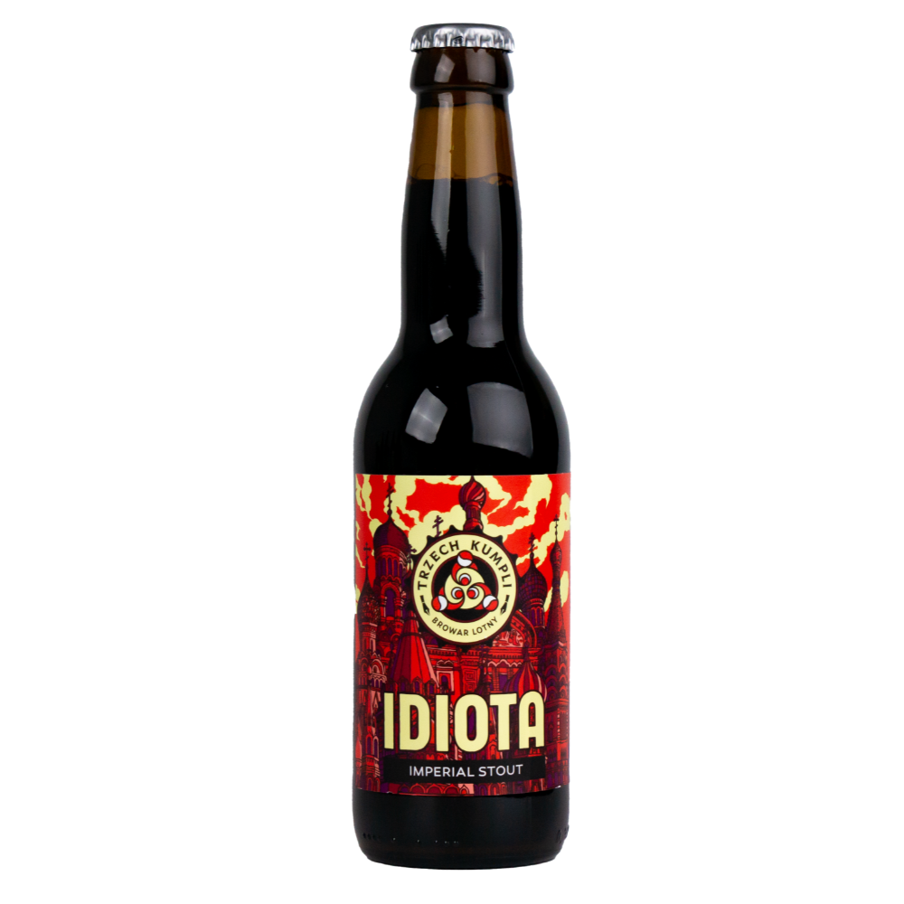 Piwo Trzech Kumpli Idiota 10,5% 330 ml