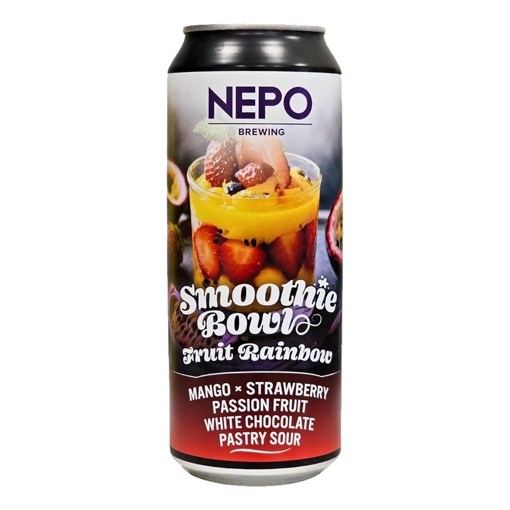 Piwo Nepo Smoothie Bowl - Fruit Rainbow 5,8% 500 ml puszka