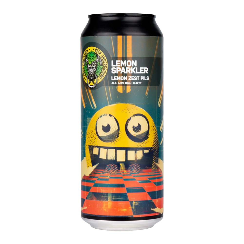 Piwo Piwne Podziemie Lemon Sparkler 4,9% 500 ml Puszka