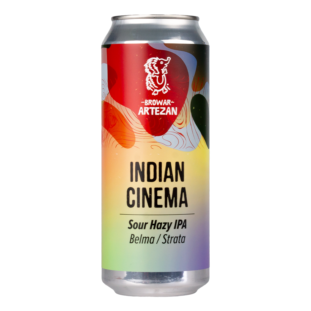 Piwo Artezan Indian Cinema 6% 500 ml puszka