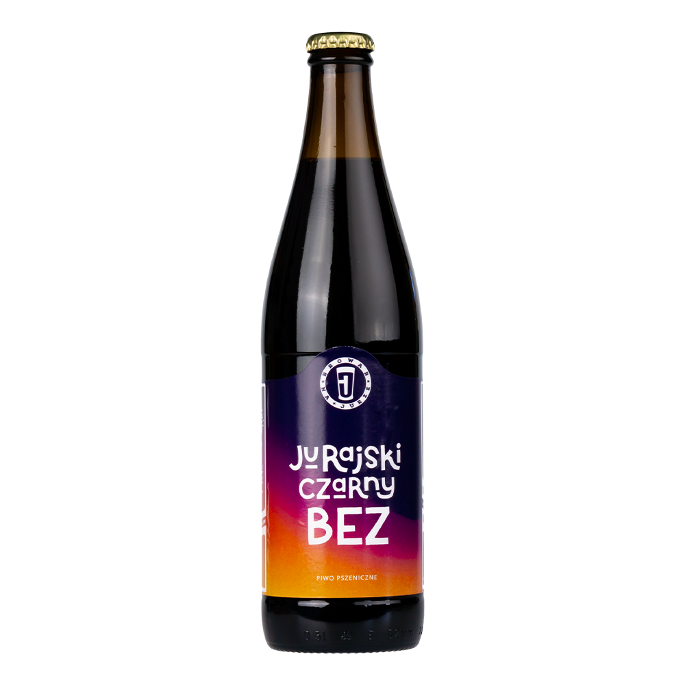 Piwo Jurajskie Czarny Bez 4% 500 ml
