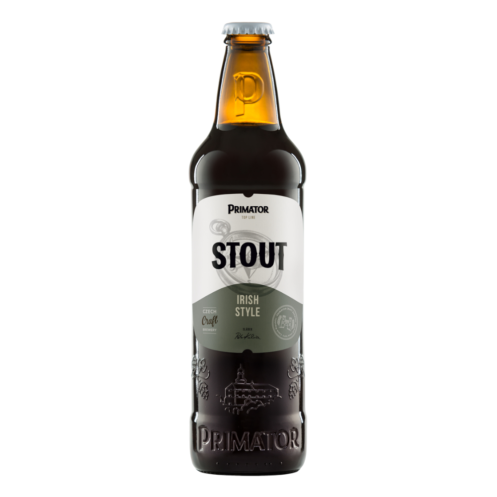 Piwo Primator Dry Stout 4,7% 500 ml