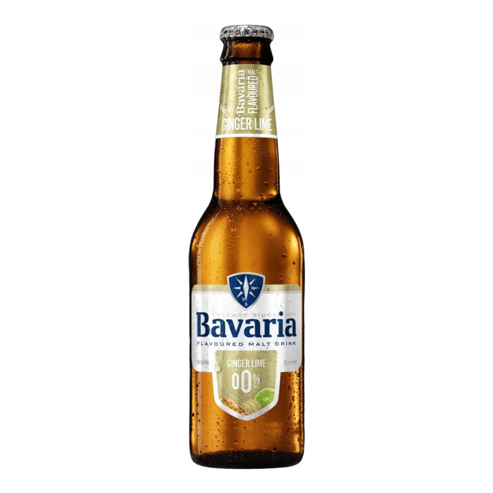 Piwo Bavaria Ginger Lime 0% 330 ml