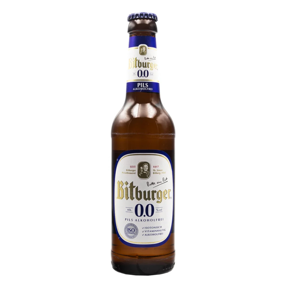 Piwo Bitburger Pils 0% 330 ml
