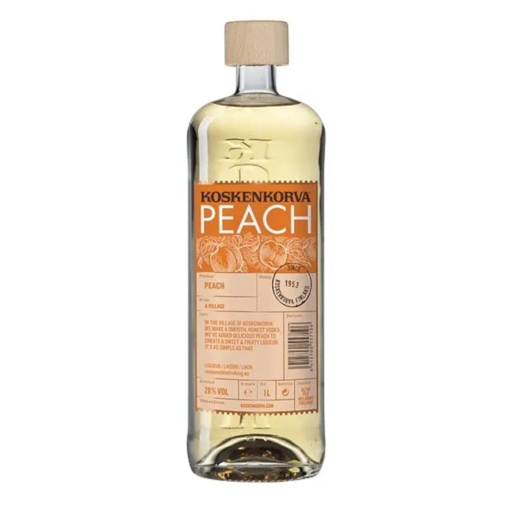 Likier Koskenkorva Peach 20% 1000 ml