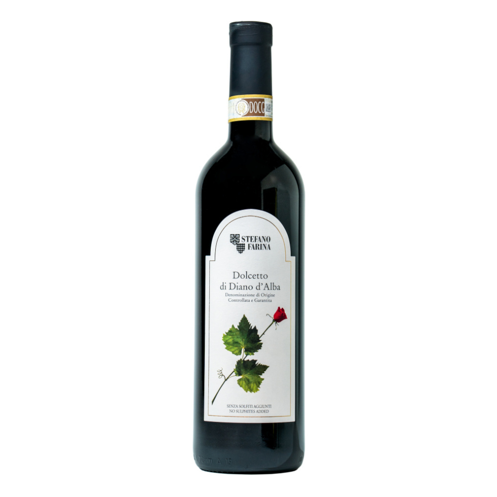 Wino Dolcetto Di Diano d'Alba DOCG 13,5% czerwone wytrawne 750 ml