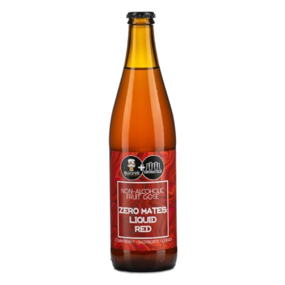 Piwo Gwarek Zero Mates Liquid Red 0,5% 500 ml