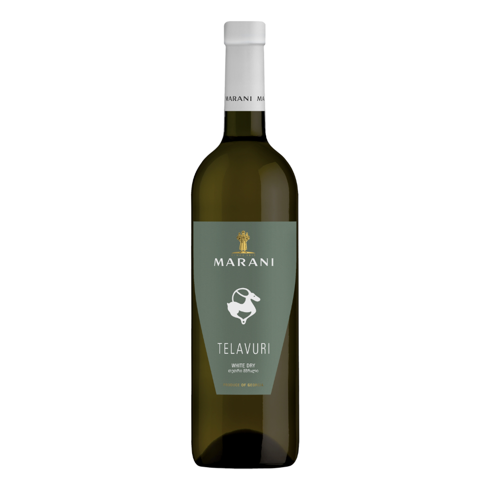 Wino Marani Telavuri 12% białe półwytrawne 750 ml