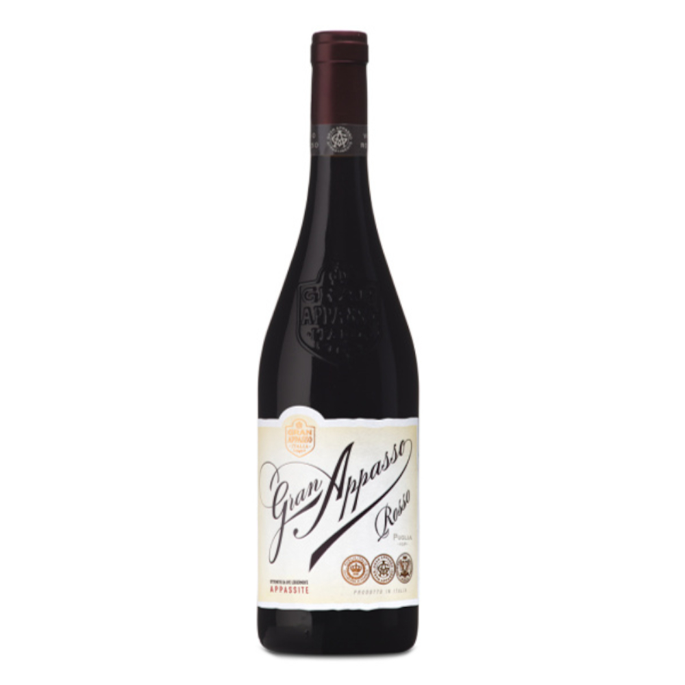 Wino Gran Appasso Rosso 14,5% czerwone wytrawne 750 ml