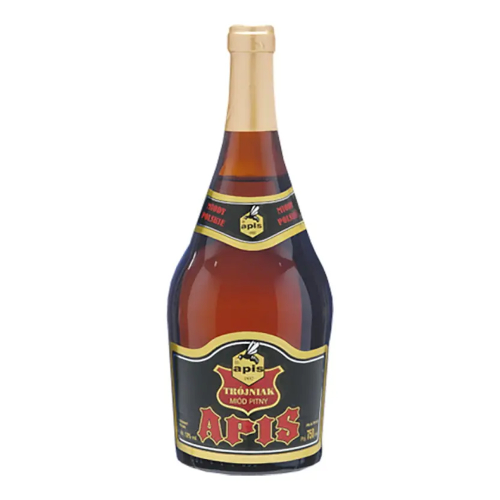 Miód Pitny Trójniak Apis 13% 750 ml