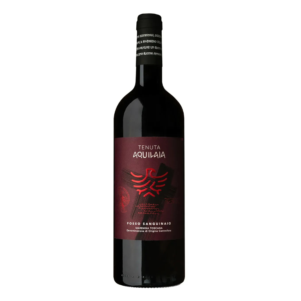 Wino Fosso Sanguinaio Maremma Toscana DOC 2019 14% czerwone wytrawne 750 ml