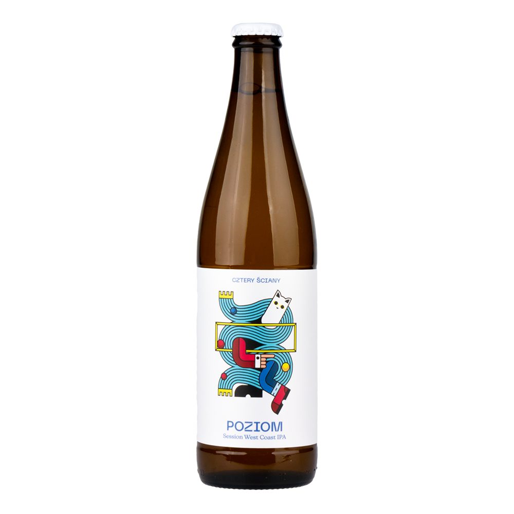 Piwo Cztery Ściany Poziom 5,4% 500 ml