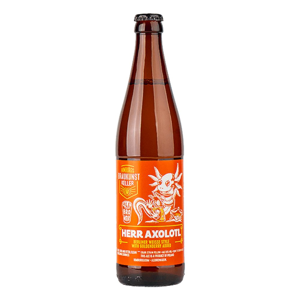 Piwo AleBrowar Herr Axolotl With Goldenberry 3,5% 500 ml