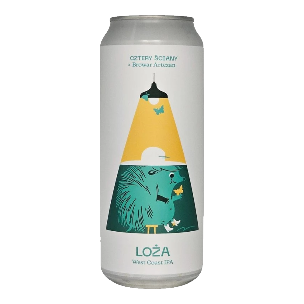 Piwo Cztery Ściany Loża 6,8% 500 ml puszka