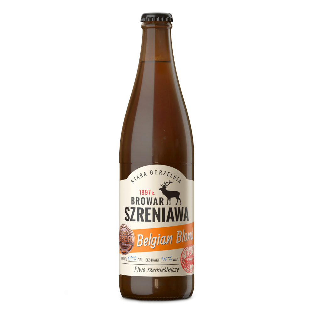 Piwo Szreniawa Belgian Blond 5,9% 500 ml