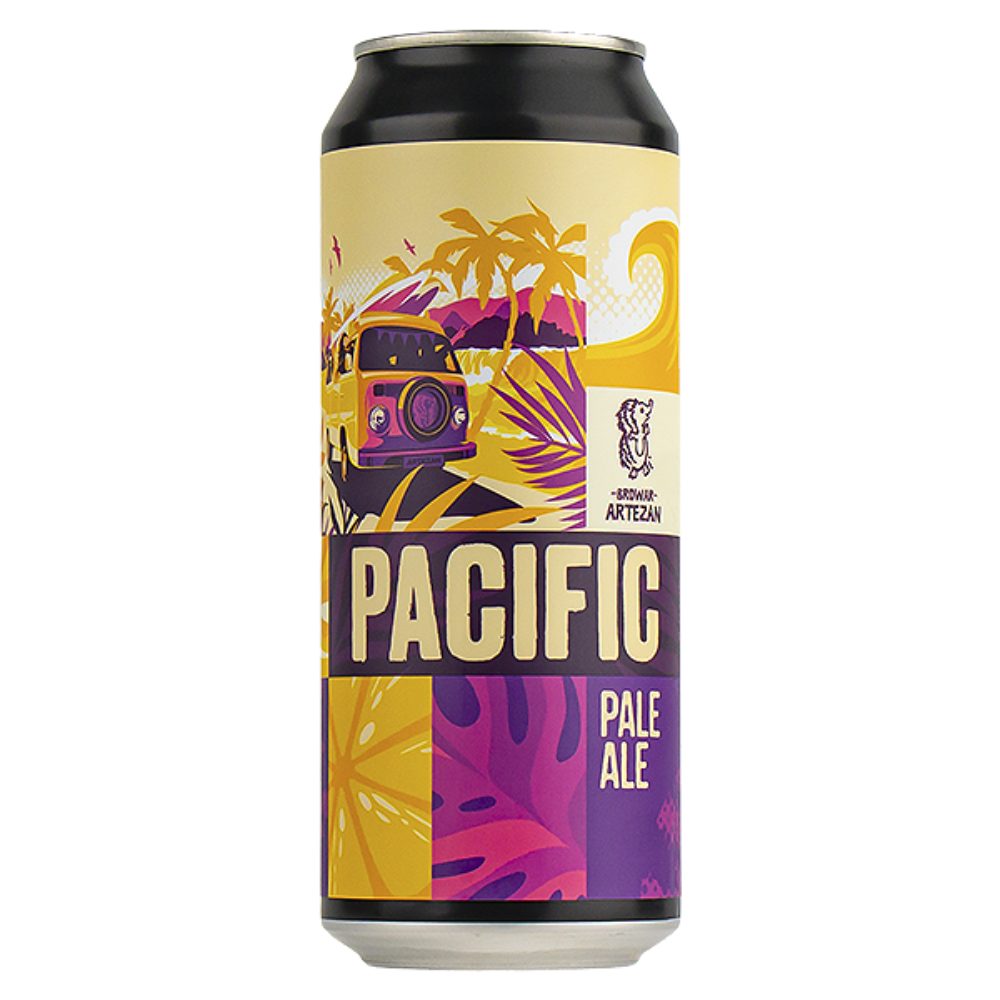 Piwo Artezan Pacific 5% 500 ml Puszka